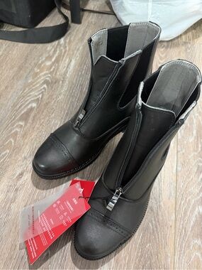 Women's Black Riding Boots